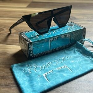 Pit Viper Black Sunglasses - “The Showroom”